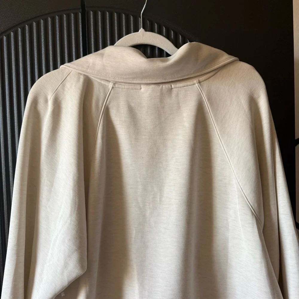 Zella Cream Button-Up Sweatshirt - Picture 10 of 10